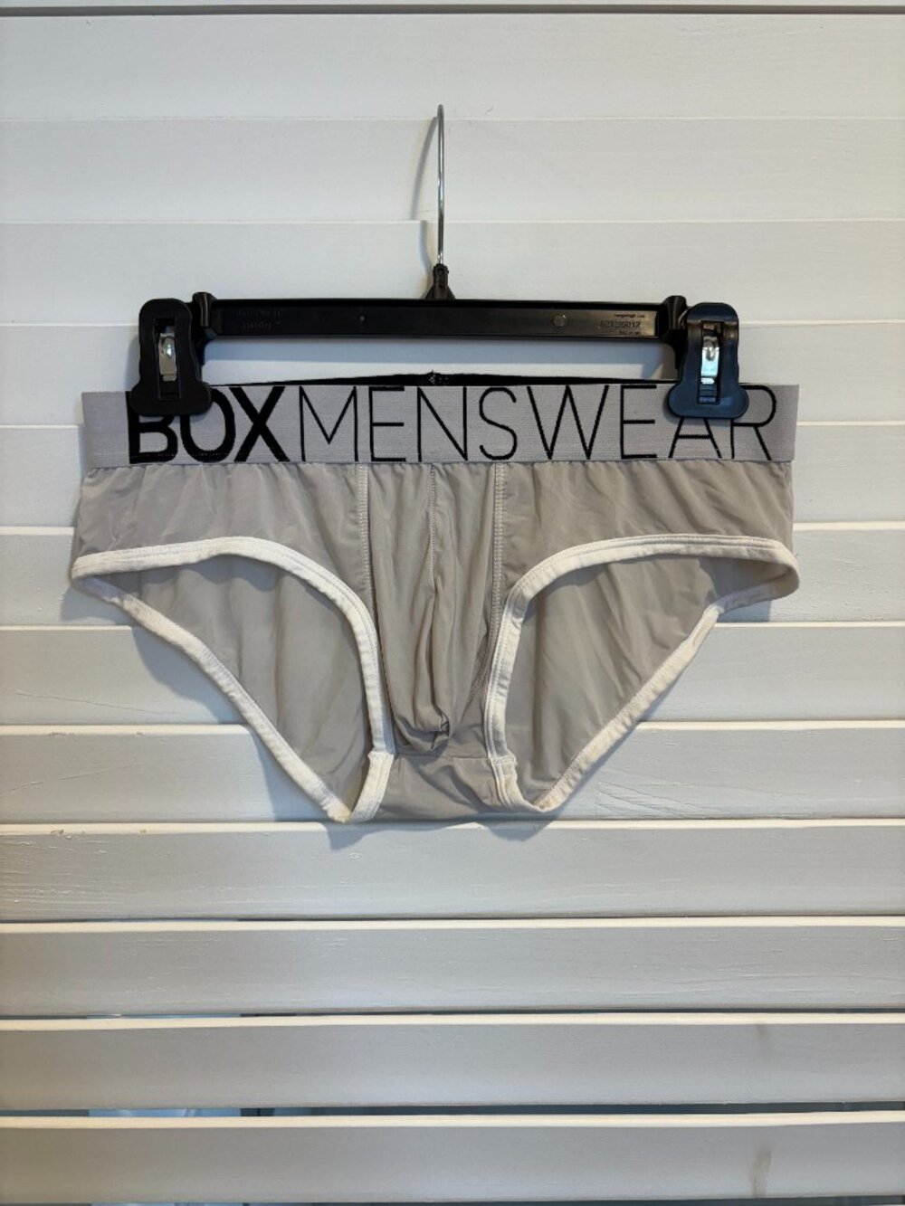 Box Menswear Brief - White